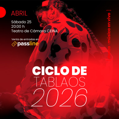 Ciclo de Tablaos 2026 - Flamenco en CEINA - Abril
