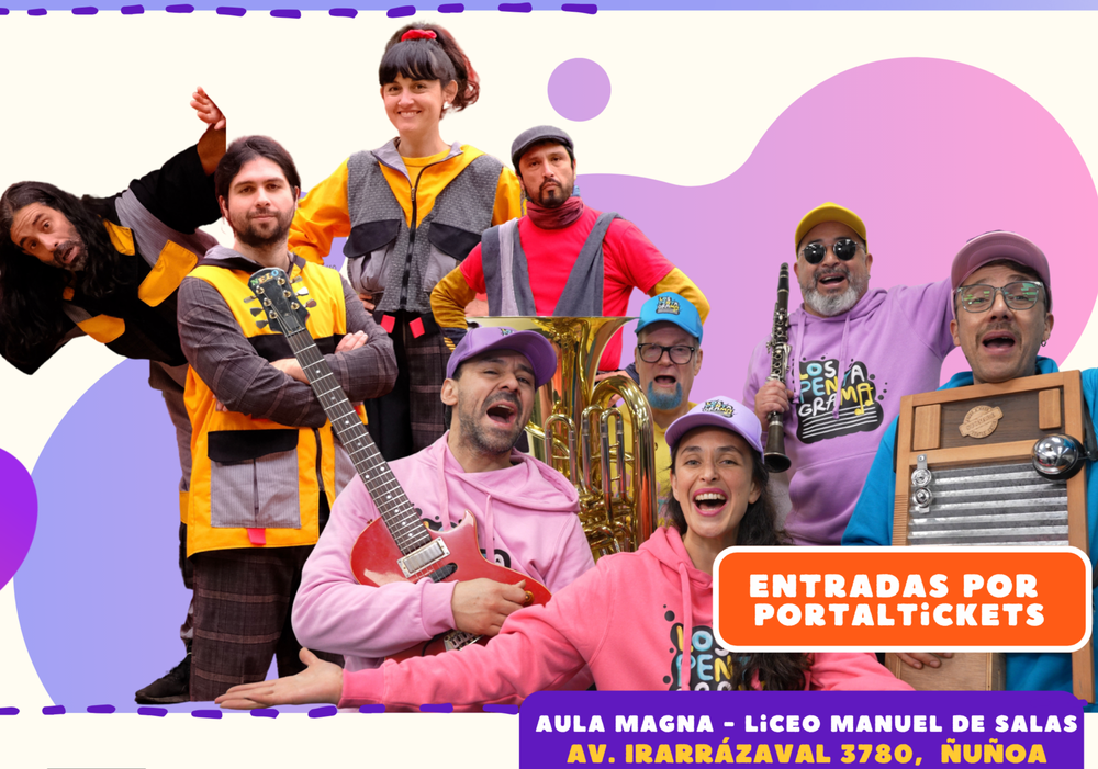 Ciclo de música para la infancia Liceo Manuel de Salas: Diana Reds + Los Pentagrama
