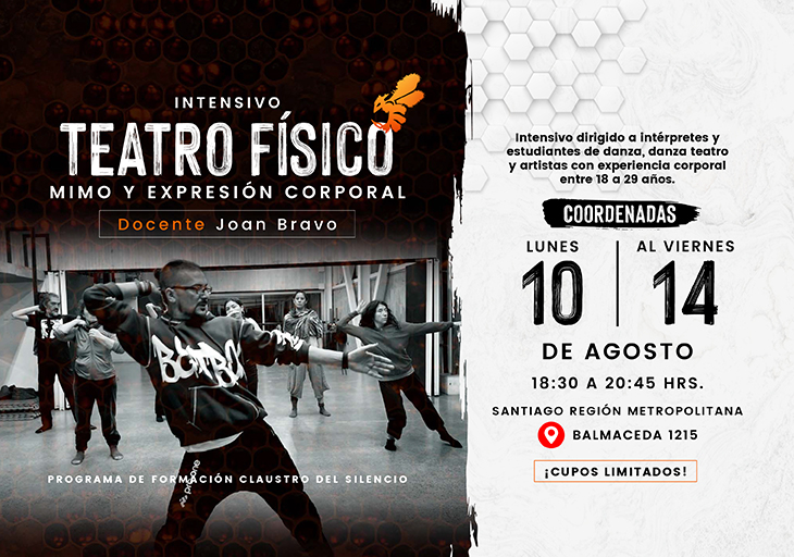 Intensivo Teatro Físico: Mimo y expresión corporal