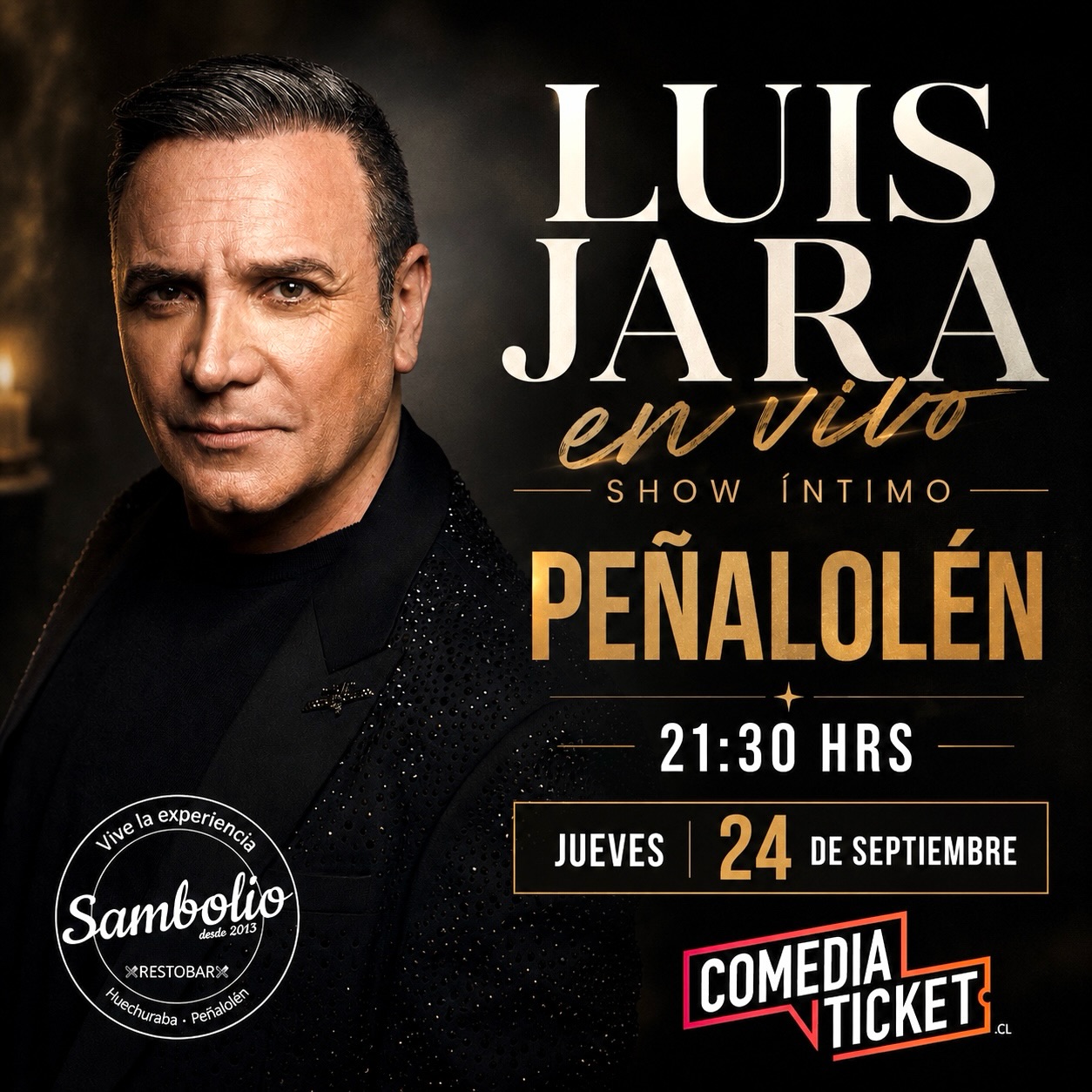 LUIS JARA EN VIVO – SHOW ÍNTIMO
