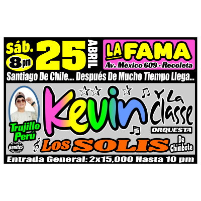 KEVIN Y LA CLASSE EN SANTIAGO DE CHILE