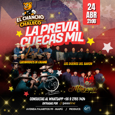 ¡LA PREVIA CUECAS MIIL!