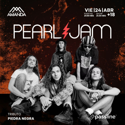 PEARL JAM • TRIBUTO PIEDRA NEGRA