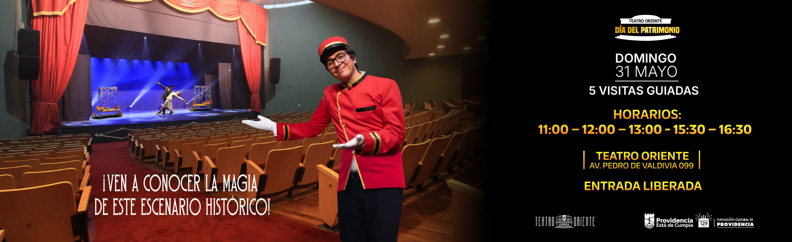 DÍA DEL PATRIMONIO: RECORRIDOS TEATRO ORIENTE