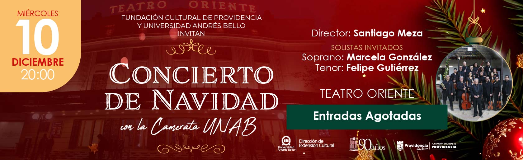 CONCIERTO DE NAVIDAD CAMERATA UNAB