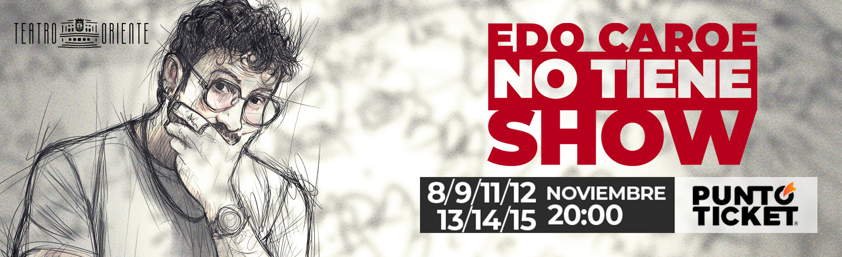 EDO CAROE “NO TIENE SHOW”