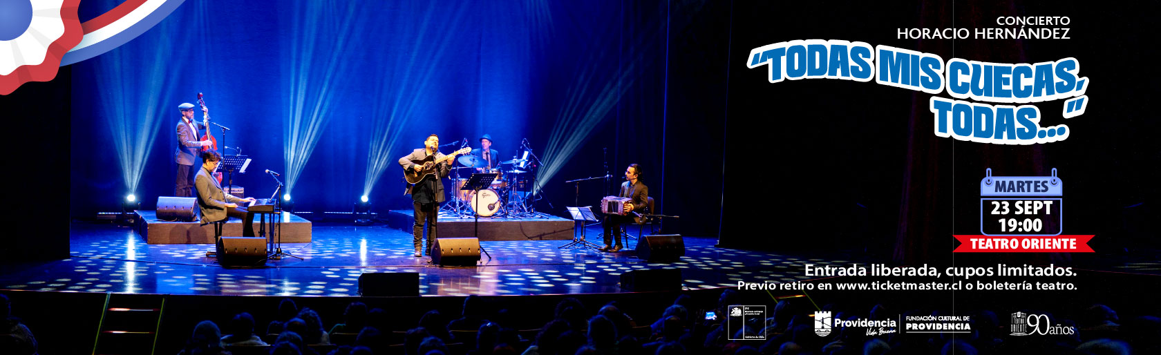 CONCIERTO HORACIO HERNÁNDEZ “TODAS MIS CUECAS, TODAS…”