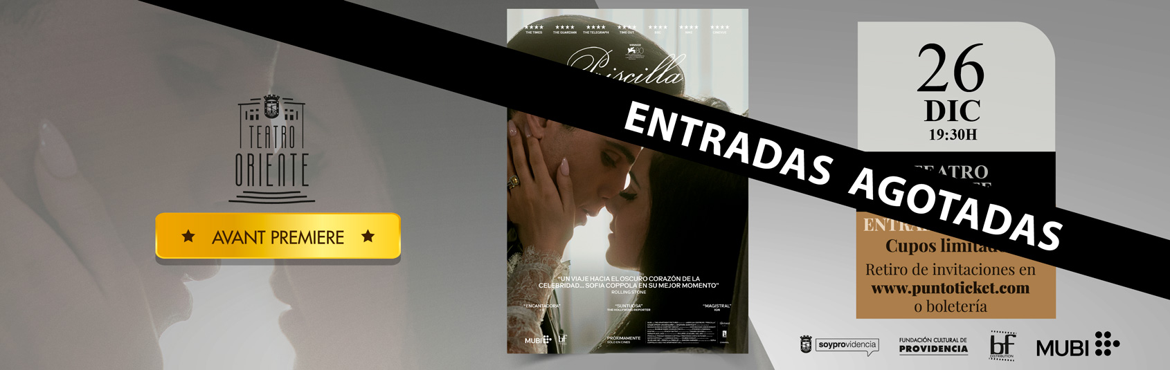 AVANT PREMIERE “PRISCILLA”
