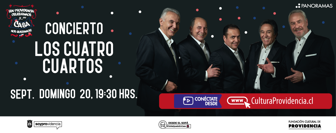 CONCIERTO LOS CUATRO CUARTOS