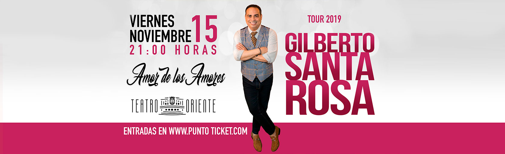 GIBERTO SANTA ROSA: TOUR 2019
