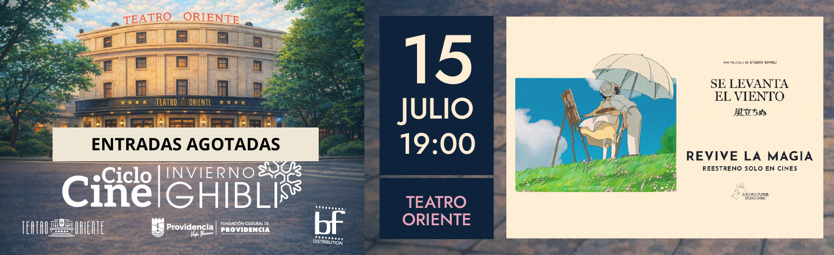 CICLO DE CINE INVIERNO GHIBLI: Se levanta el viento