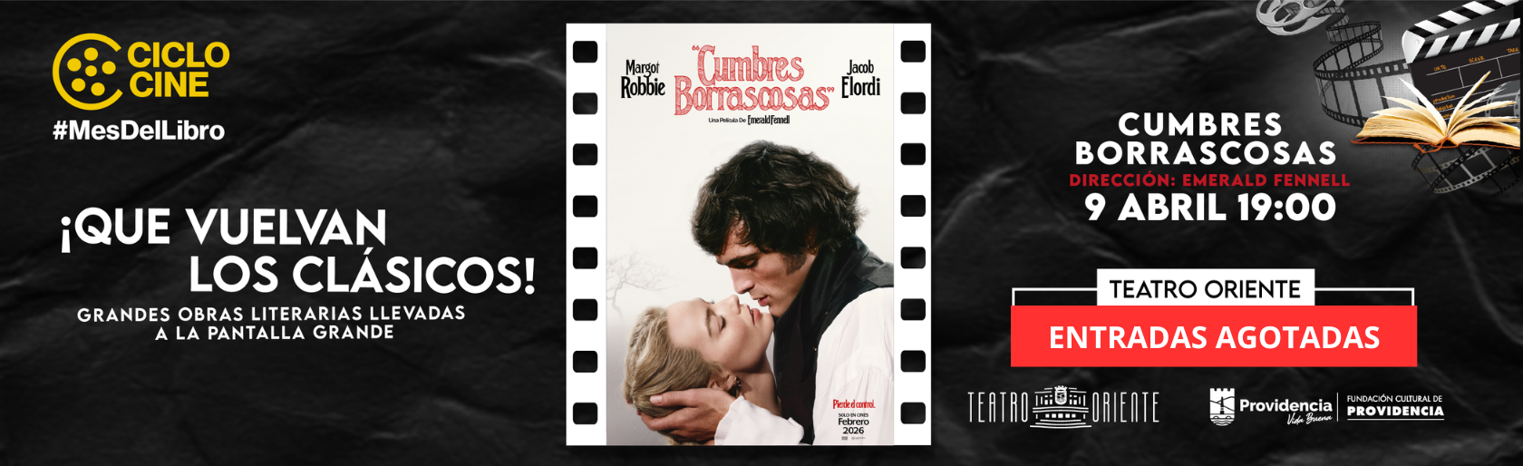 CICLO DE CINE LITERARIO ¡QUE VUELVAN LOS CLÁSICOS!