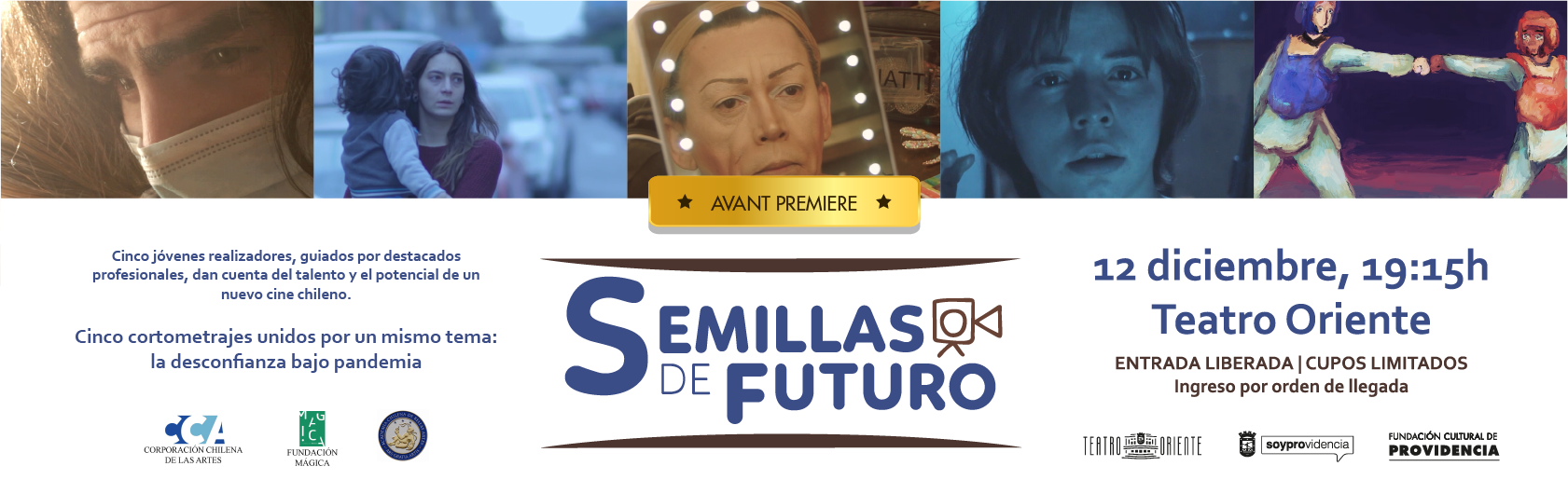 AVANT PREMIERE LARGOMETRAJE «SEMILLAS DE FUTURO»